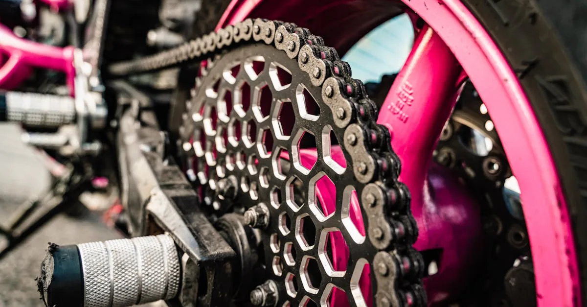 conseils pratiques pour l'entretien de la chaîne de votre moto afin d'assurer performance et longévité.